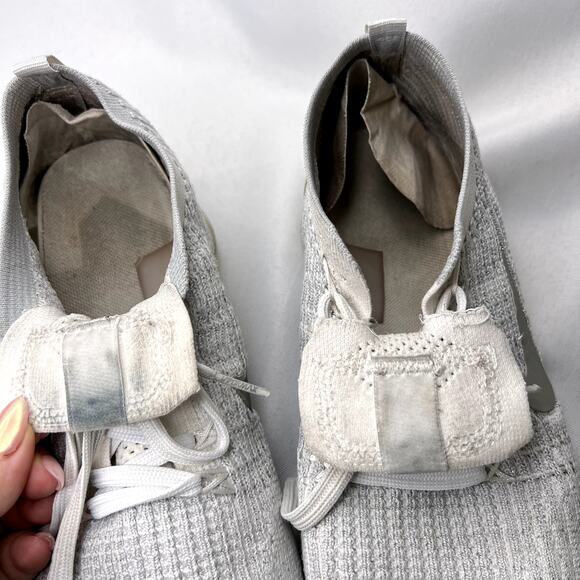 Nike Air VaporMax Flyknit 3 Womans 9.5 Mens 8 Running Shoes Pure Platinum - Picture 14 of 14